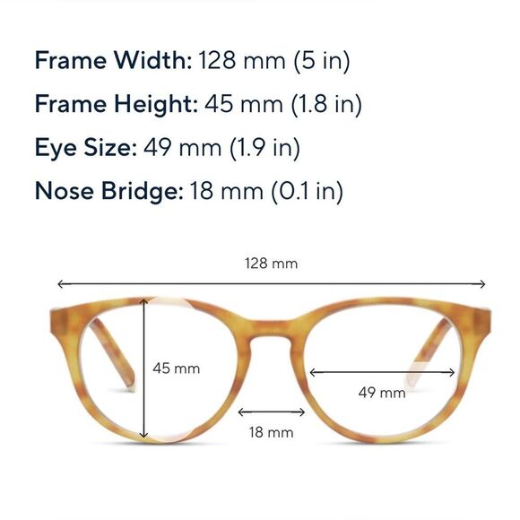 Anthropologie Peepers Reading Glasses  Canyon Blue Light Blocking 2.50 • NEW • - Picture 3 of 14